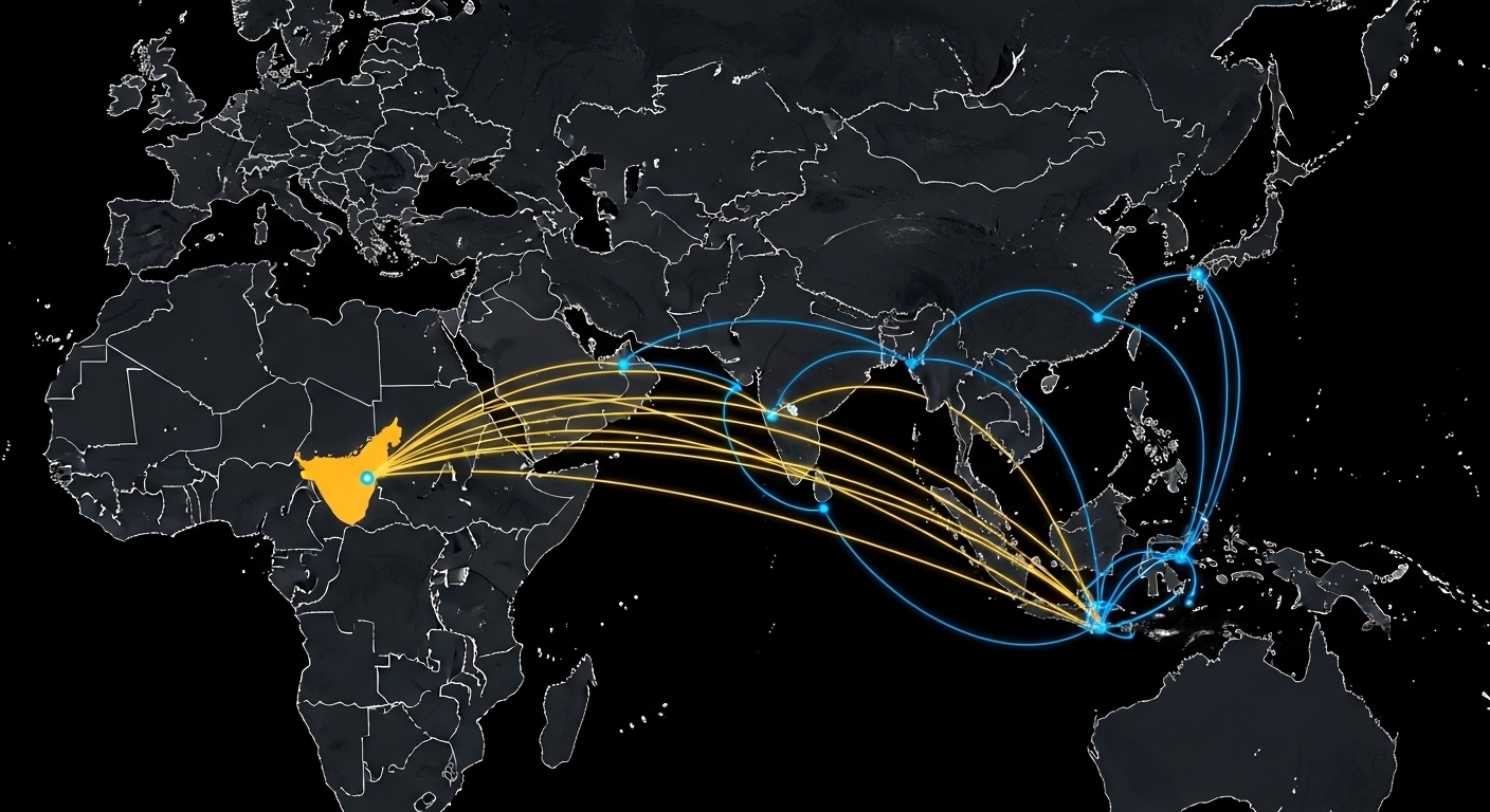 Connecting UAE & Egypt with Asia-Pacific