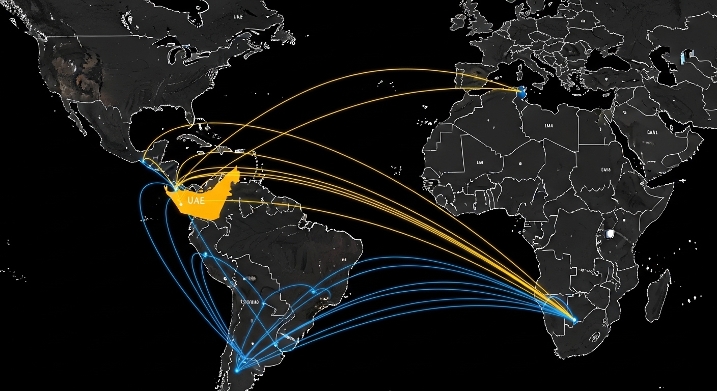 Connecting UAE & Egypt with North America