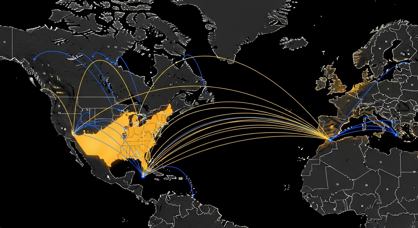 Connecting UAE & Egypt with North America